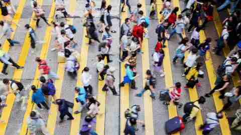 There could be many people in the crowd with OCD since it affects more than 2 million people in the US.