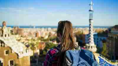 A student with ADHD backpacks across Europe during her gap year between high school and college.