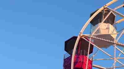 Schedule playtime for your ADHD child, like a ride on a Ferris Wheel